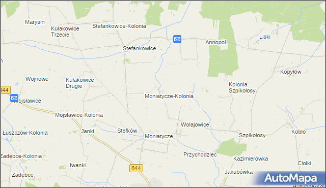 mapa Turkołówka, Turkołówka na mapie Targeo