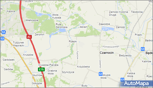 mapa Tychów, Tychów na mapie Targeo