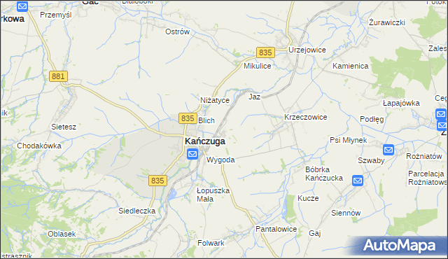 mapa Żuklin, Żuklin na mapie Targeo