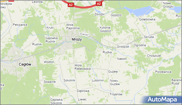 mapa Rudka-Sanatorium, Rudka-Sanatorium na mapie Targeo