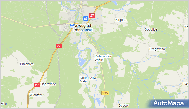 mapa Dobroszów Wielki, Dobroszów Wielki na mapie Targeo