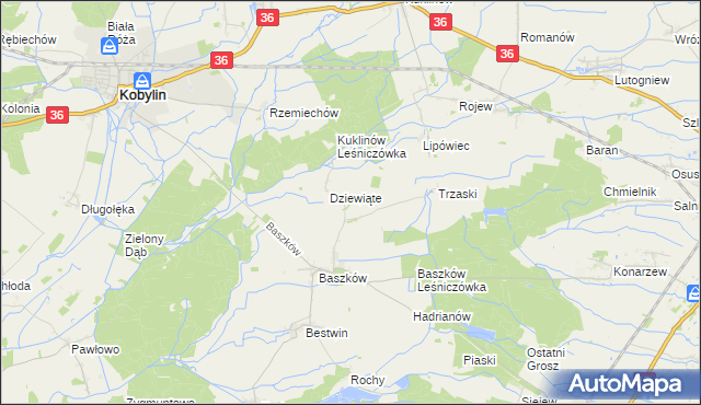 mapa Katarzynów gmina Zduny, Katarzynów gmina Zduny na mapie Targeo