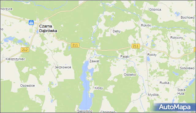 mapa Otnoga, Otnoga na mapie Targeo