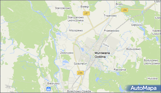 mapa Raduszyn, Raduszyn na mapie Targeo