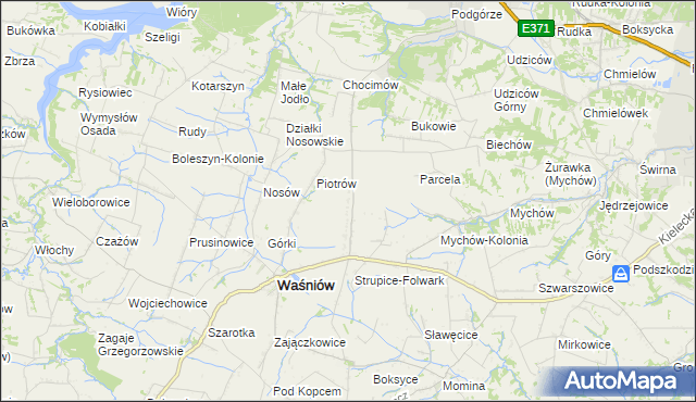 mapa Śnieżkowice, Śnieżkowice na mapie Targeo