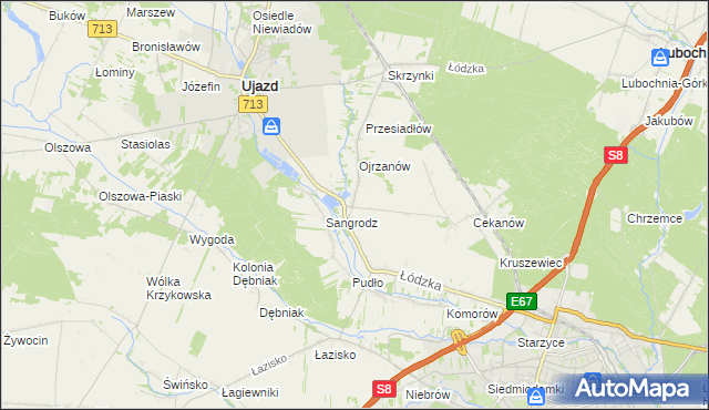 mapa Tobiasze, Tobiasze na mapie Targeo