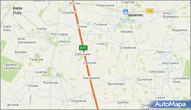 mapa Wilczy Targ, Wilczy Targ na mapie Targeo