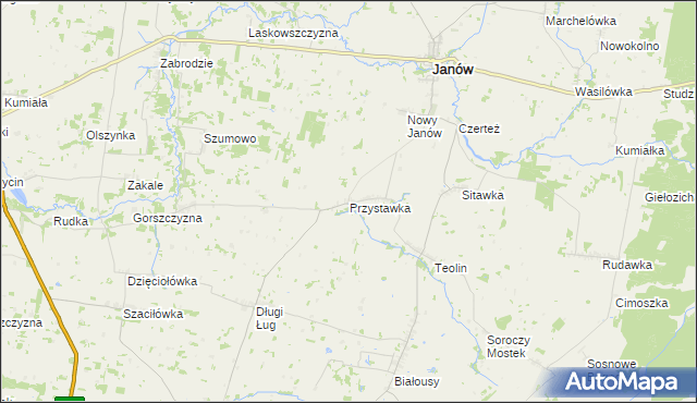 mapa Przystawka, Przystawka na mapie Targeo