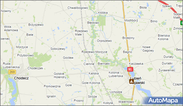 mapa Sławęckie Góry, Sławęckie Góry na mapie Targeo