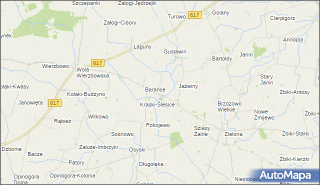 mapa Pęczki-Kozłowo, Pęczki-Kozłowo na mapie Targeo