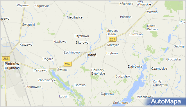mapa Nowy Dwór gmina Bytoń, Nowy Dwór gmina Bytoń na mapie Targeo