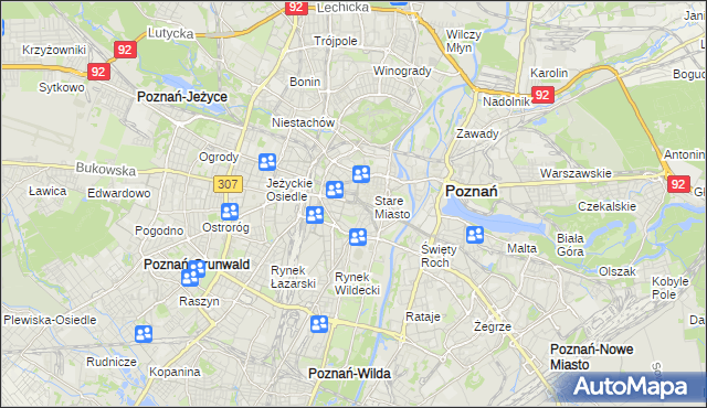mapa Święty Marcin, Święty Marcin na mapie Targeo