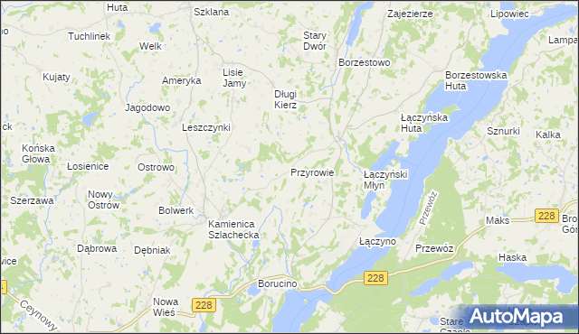 mapa Przyrowie, Przyrowie na mapie Targeo