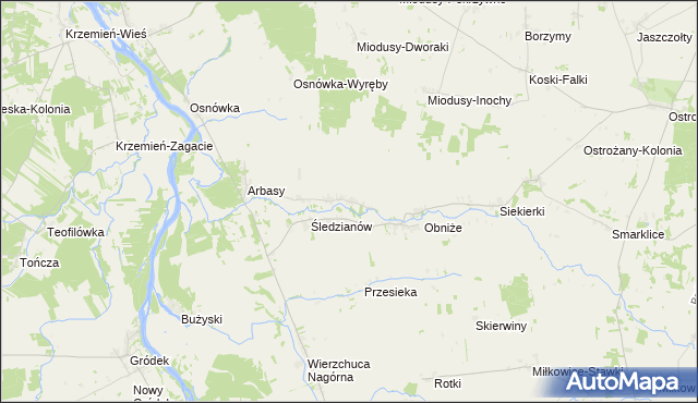 mapa Chechłowo, Chechłowo na mapie Targeo