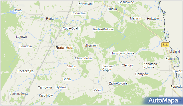 mapa Jazików, Jazików na mapie Targeo