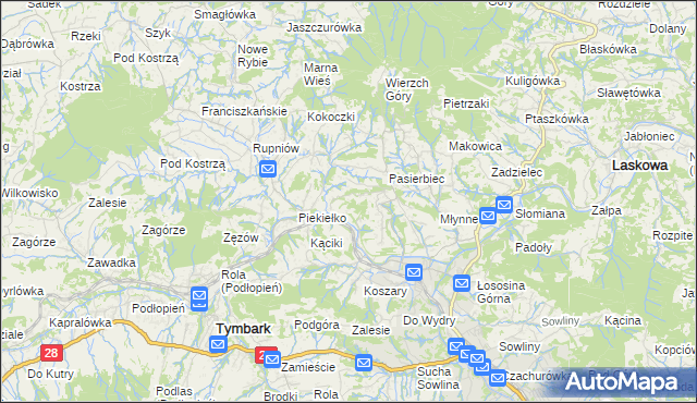 mapa Bałażówka, Bałażówka na mapie Targeo