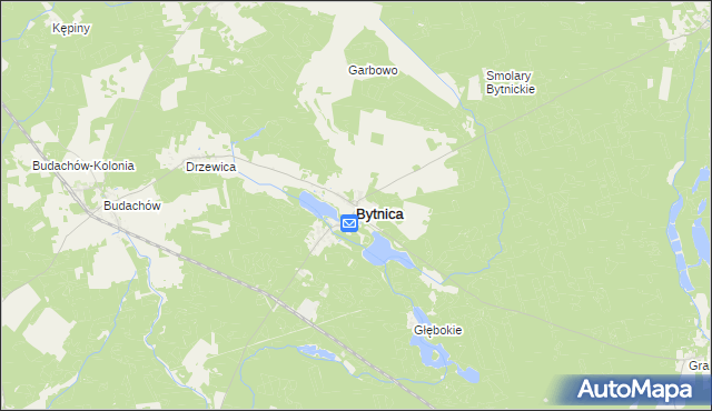 mapa Bytnica, Bytnica na mapie Targeo