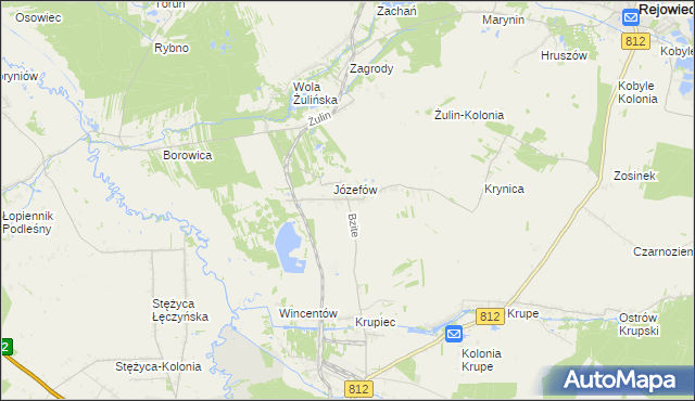 mapa Bzite, Bzite na mapie Targeo