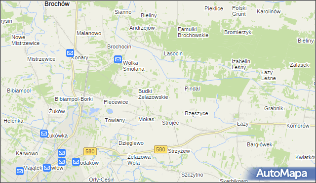 mapa Kirsztajnów, Kirsztajnów na mapie Targeo