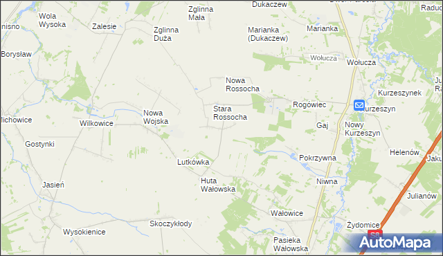 mapa Linków, Linków na mapie Targeo