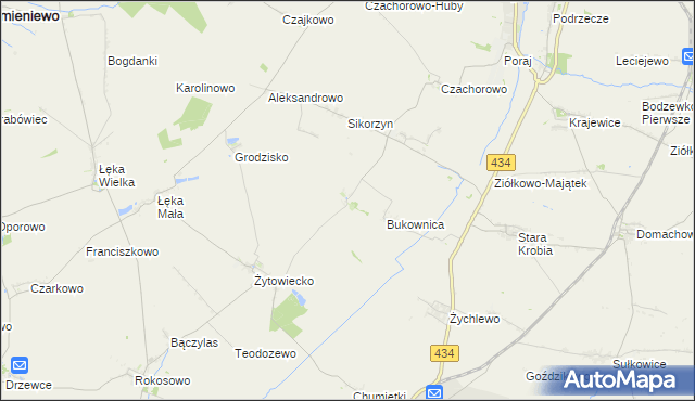 mapa Pijanowice, Pijanowice na mapie Targeo