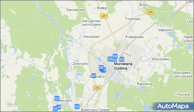 mapa Raduszyn, Raduszyn na mapie Targeo