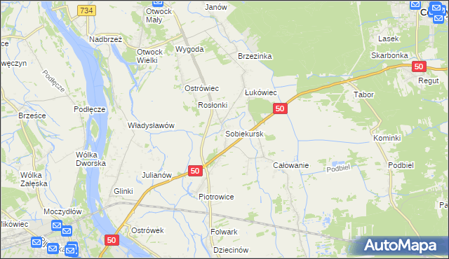 mapa Sobiekursk, Sobiekursk na mapie Targeo