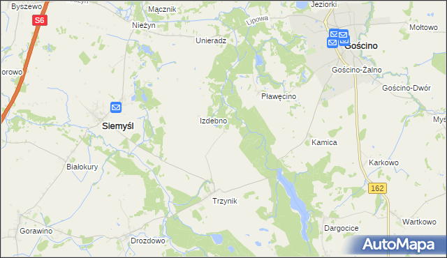 mapa Wszemierzyce, Wszemierzyce na mapie Targeo