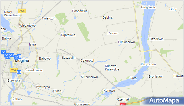 mapa Białotul, Białotul na mapie Targeo