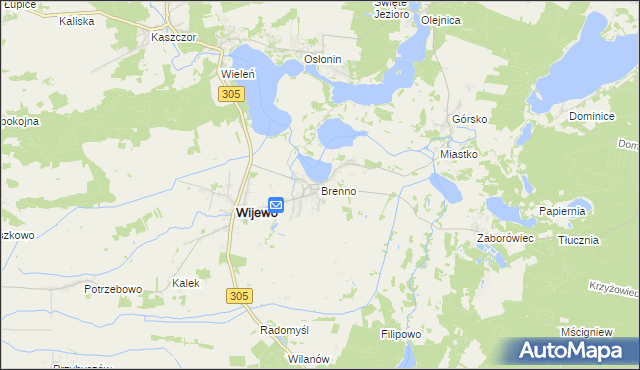 mapa Brenno, Brenno na mapie Targeo