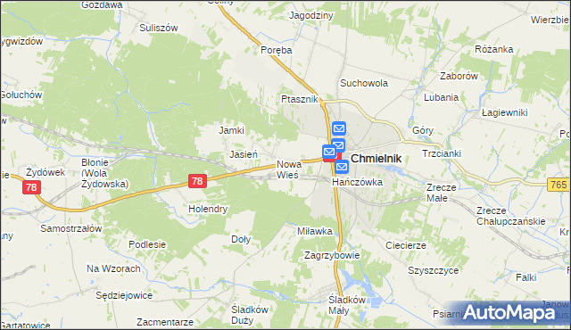 mapa Przededworze, Przededworze na mapie Targeo