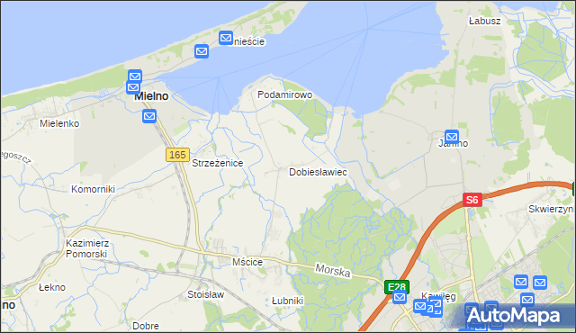 mapa Dobiesławiec, Dobiesławiec na mapie Targeo