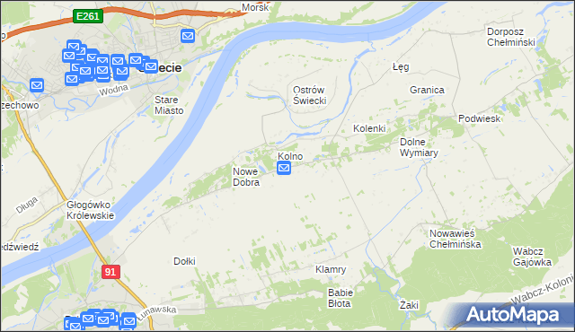 mapa Górne Wymiary, Górne Wymiary na mapie Targeo