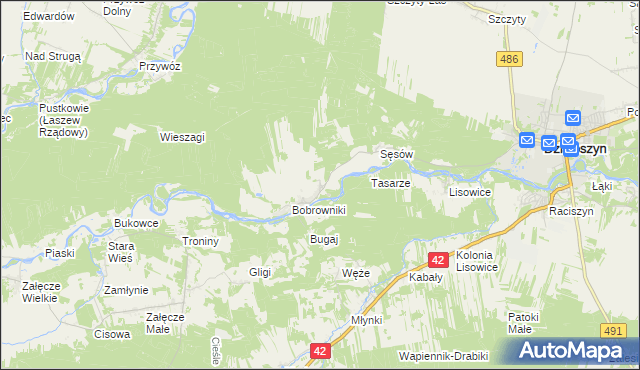 mapa Kapituła, Kapituła na mapie Targeo