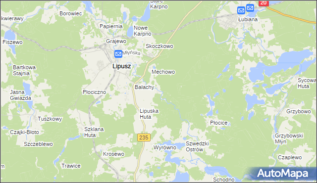 mapa Krugliniec, Krugliniec na mapie Targeo