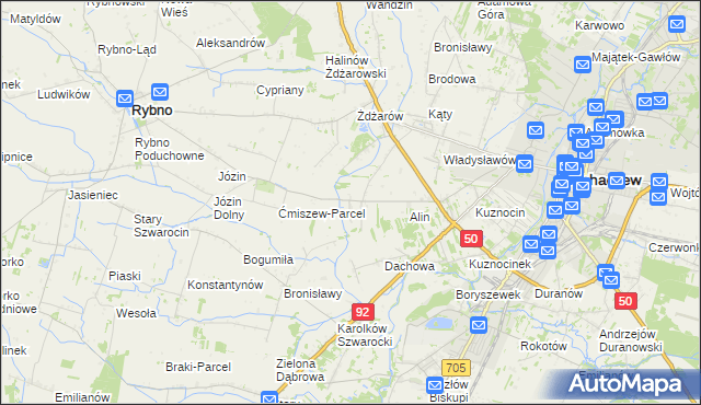 mapa Lubiejew, Lubiejew na mapie Targeo