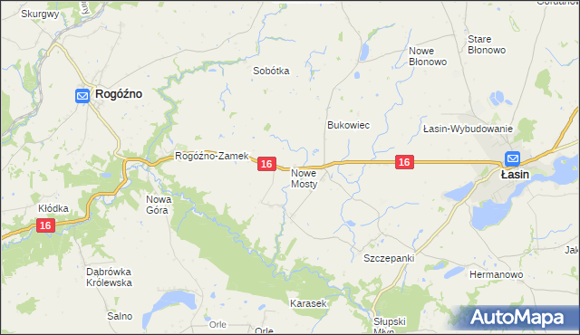 mapa Nowe Mosty gmina Łasin, Nowe Mosty gmina Łasin na mapie Targeo
