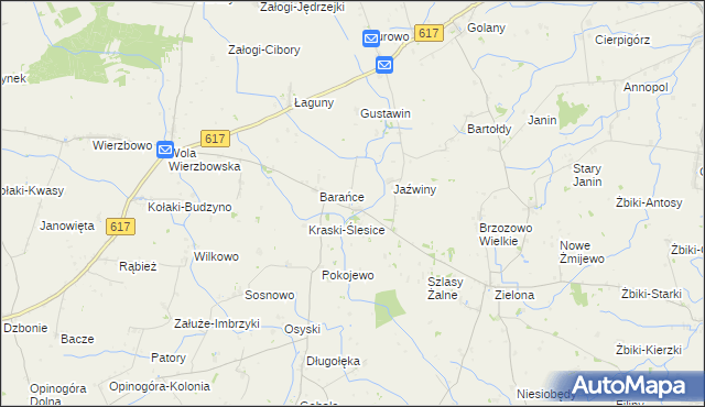 mapa Pęczki-Kozłowo, Pęczki-Kozłowo na mapie Targeo