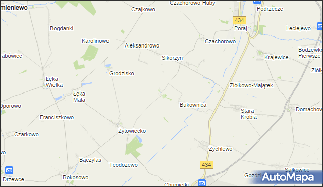 mapa Pijanowice, Pijanowice na mapie Targeo