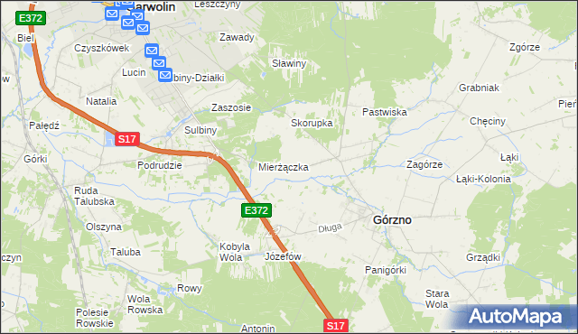 mapa Reducin, Reducin na mapie Targeo