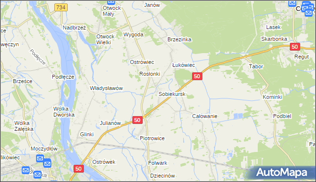 mapa Sobiekursk, Sobiekursk na mapie Targeo