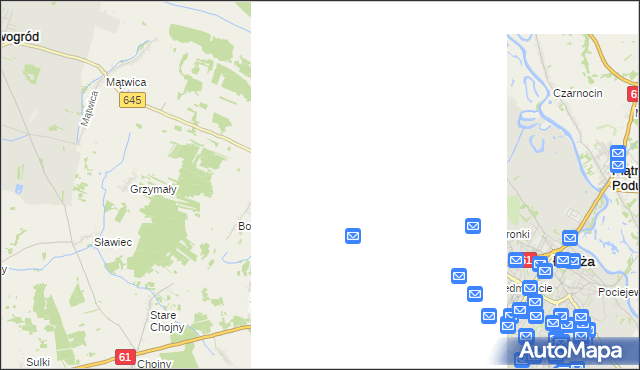mapa Stare Kupiski, Stare Kupiski na mapie Targeo