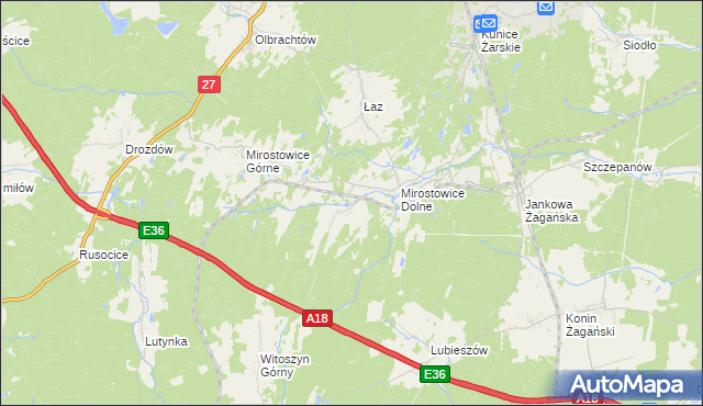 mapa Stawnik, Stawnik na mapie Targeo