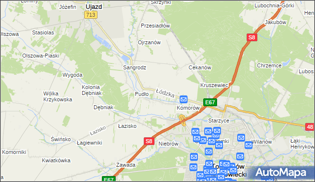 mapa Zaborów Pierwszy, Zaborów Pierwszy na mapie Targeo