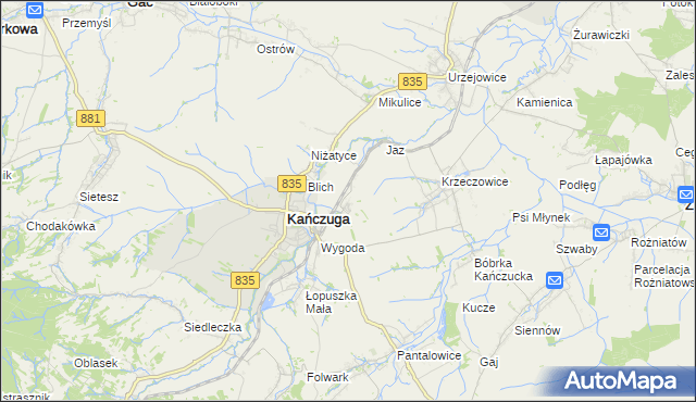 mapa Żuklin, Żuklin na mapie Targeo