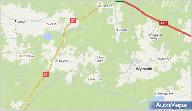 mapa Silno Małe, Silno Małe na mapie Targeo