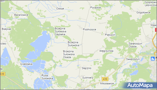 mapa Dunkowa, Dunkowa na mapie Targeo