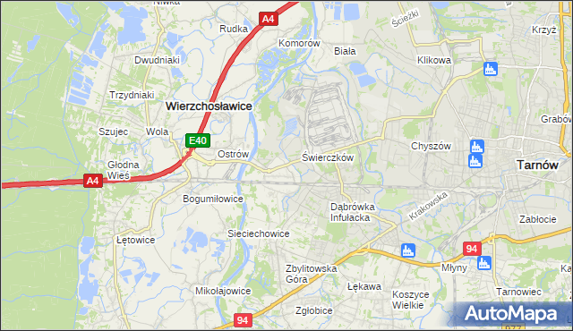 mapa Kępa Bogumiłowicka, Kępa Bogumiłowicka na mapie Targeo