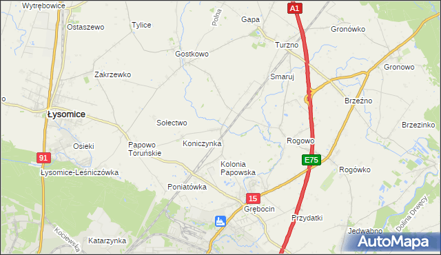 mapa Lipniczki, Lipniczki na mapie Targeo