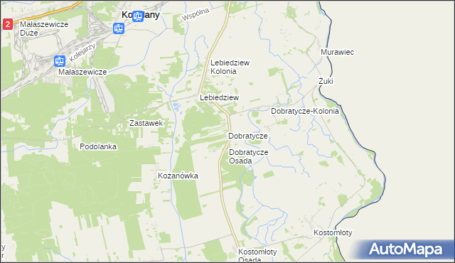 mapa Dobratycze, Dobratycze na mapie Targeo